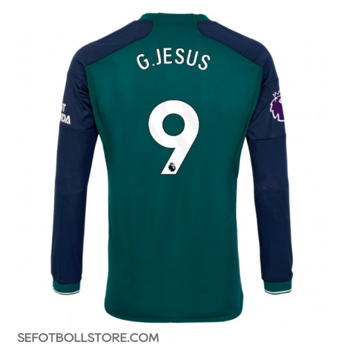 Arsenal Gabriel Jesus #9 Replika Tredje Tröja 2023-24 Långärmad
